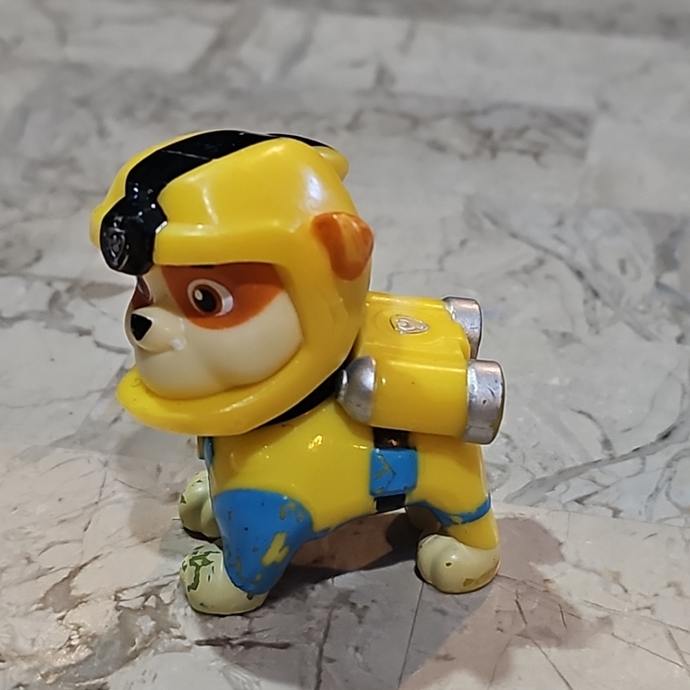 Paw Patrol Rubble Air Patroller Figure Kid Toy